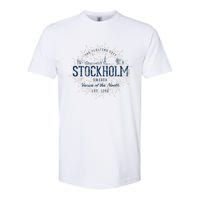 Sweden Retro Style Vintage Stockholm Softstyle CVC T-Shirt