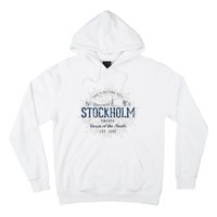 Sweden Retro Style Vintage Stockholm Hoodie