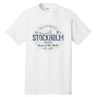 Sweden Retro Style Vintage Stockholm Tall T-Shirt