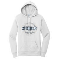 Sweden Retro Style Vintage Stockholm Women's Pullover Hoodie