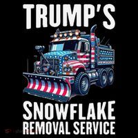 Snowflake Removal Service TrumpS Snowflake Removal Service Full-Length Apron With Pockets