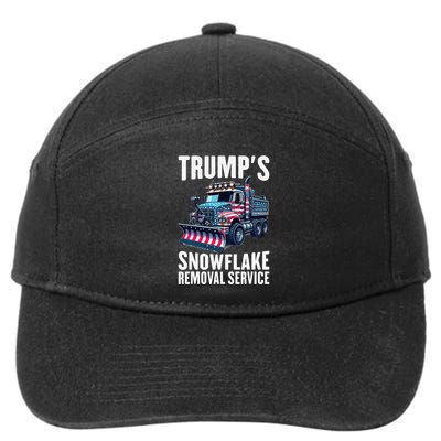 Snowflake Removal Service TrumpS Snowflake Removal Service 7-Panel Snapback Hat