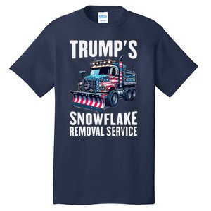 Snowflake Removal Service TrumpS Snowflake Removal Service Tall T-Shirt