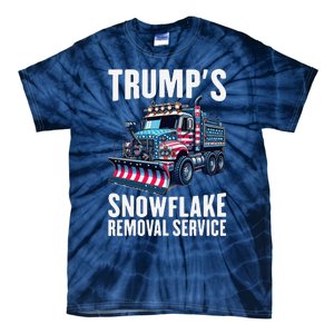 Snowflake Removal Service TrumpS Snowflake Removal Service Tie-Dye T-Shirt