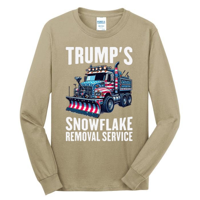 Snowflake Removal Service TrumpS Snowflake Removal Service Tall Long Sleeve T-Shirt