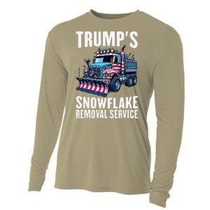 Snowflake Removal Service TrumpS Snowflake Removal Service Cooling Performance Long Sleeve Crew