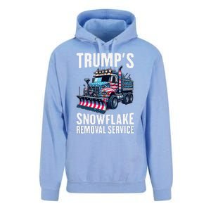 Snowflake Removal Service TrumpS Snowflake Removal Service Unisex Surf Hoodie