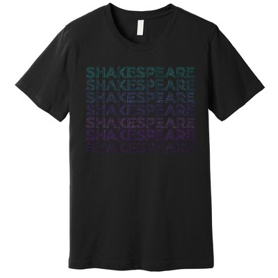 Shakespeare Retro Premium T-Shirt