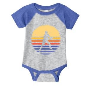 Sport Retro Sunset Ultimate Frisbee Meaningful Gift Infant Baby Jersey Bodysuit