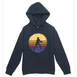 Sport Retro Sunset Ultimate Frisbee Meaningful Gift Urban Pullover Hoodie