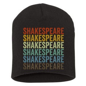 Shakespeare Retro Short Acrylic Beanie