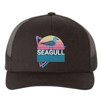 Seagull Retro Yupoong Adult 5-Panel Trucker Hat