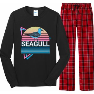 Seagull Retro Long Sleeve Pajama Set