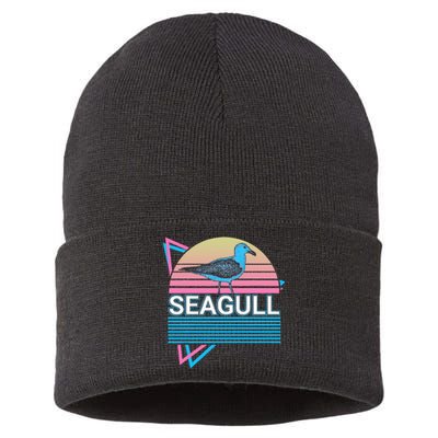 Seagull Retro Sustainable Knit Beanie