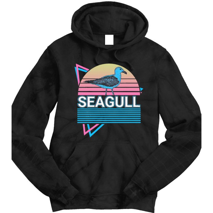 Seagull Retro Tie Dye Hoodie