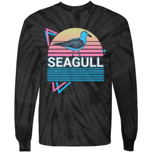 Seagull Retro Tie-Dye Long Sleeve Shirt