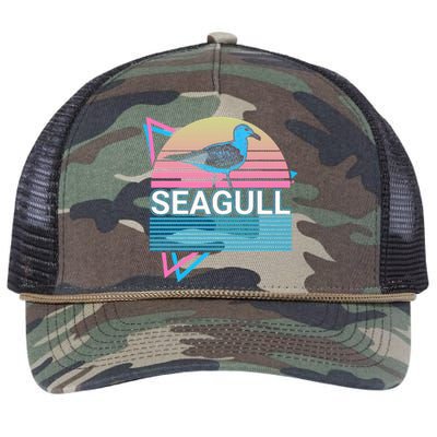 Seagull Retro Retro Rope Trucker Hat Cap