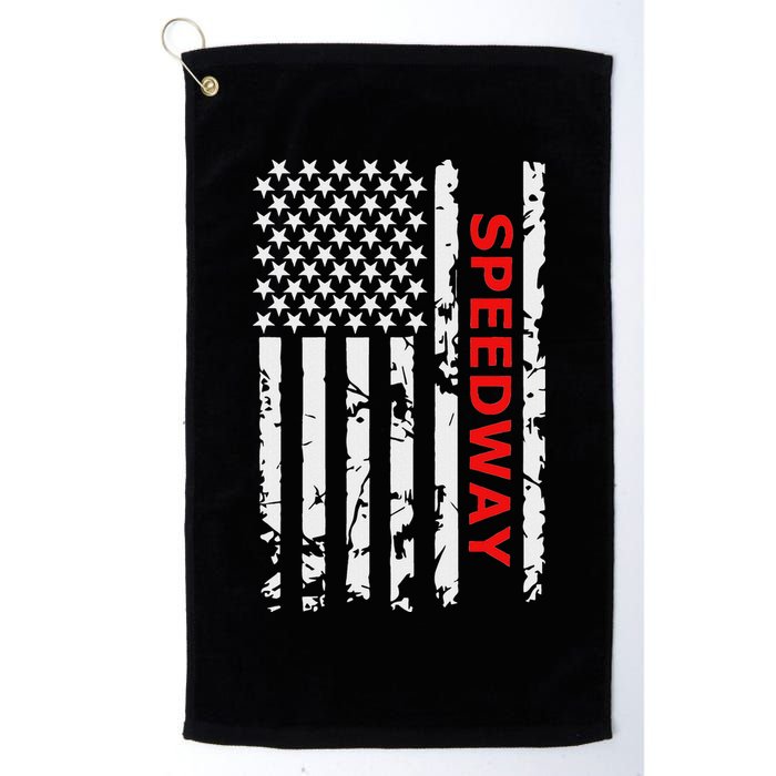 Speedway Racing Golf Towel