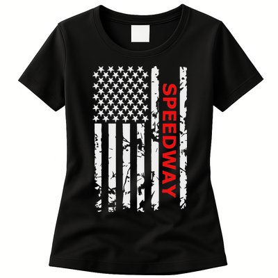 Speedway Racing Womens T-Shirt