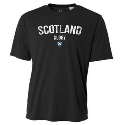 Scotland Rugby Six Nations Rugby Scotland Supporter Rugby Cooling Performance Crew T-Shirt