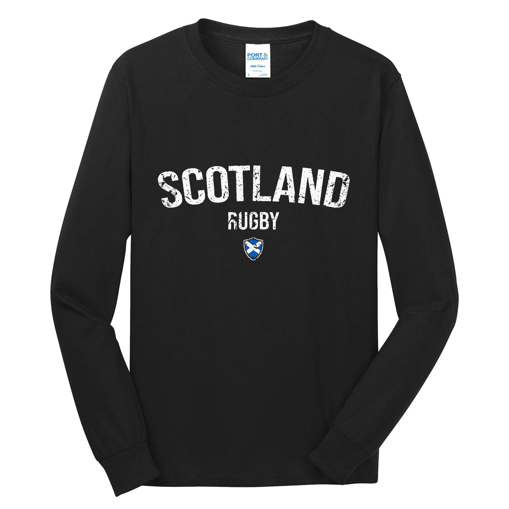 Scotland Rugby Six Nations Rugby Scotland Supporter Rugby Tall Long Sleeve T-Shirt