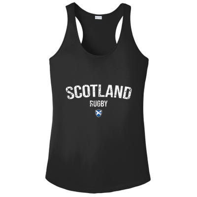 Scotland Rugby Six Nations Rugby Scotland Supporter Rugby Ladies PosiCharge Competitor Racerback Tank