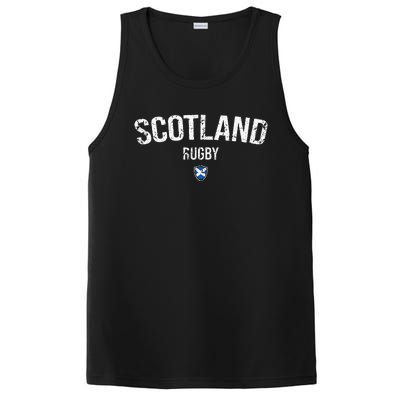 Scotland Rugby Six Nations Rugby Scotland Supporter Rugby PosiCharge Competitor Tank