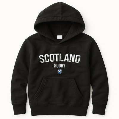 Scotland Rugby Six Nations Rugby Scotland Supporter Rugby Kids Hoodie