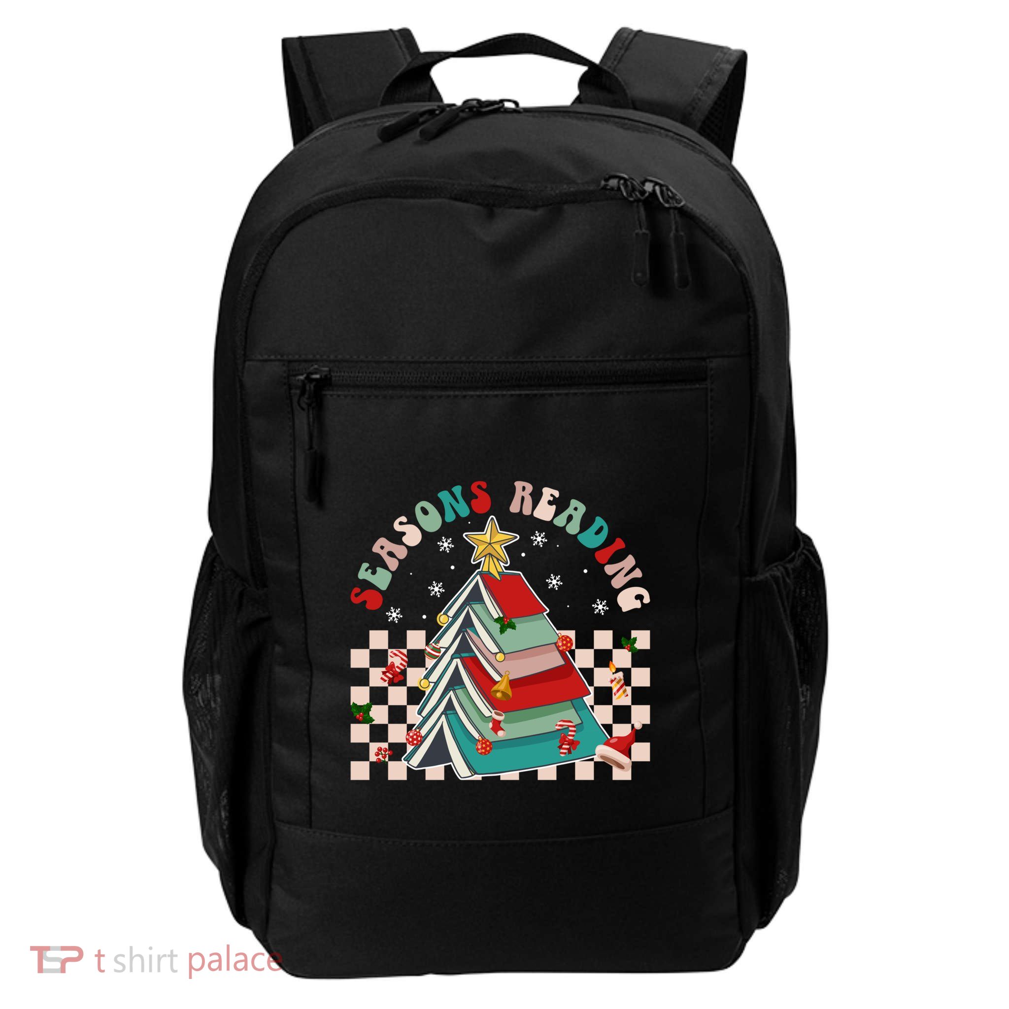 Seasons Reading School Librarian Christmas Librarian Xmas Meaningful Gift Daily Commute Backpack