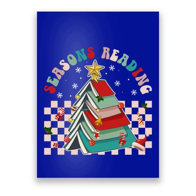 Seasons Reading School Librarian Christmas Librarian Xmas Meaningful Gift Poster