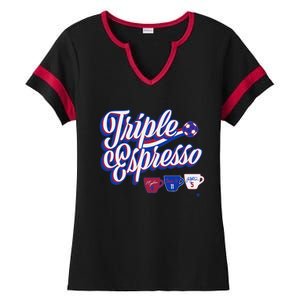 Swanson Rodman & Smith Triple Espresso Usa Soccer Ladies Halftime Notch Neck Tee