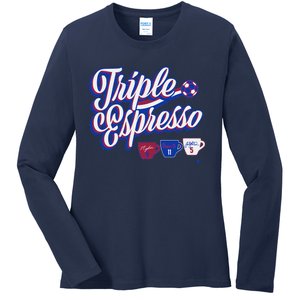 Swanson Rodman & Smith Triple Espresso Usa Soccer Ladies Long Sleeve Shirt