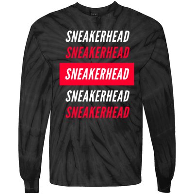 Sneakerhead Retro Tie-Dye Long Sleeve Shirt