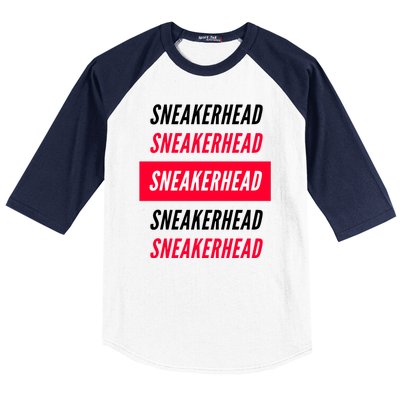 Sneakerhead Retro Baseball Sleeve Shirt