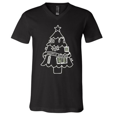 SeasonS Readings V-Neck T-Shirt