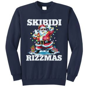 Skibid.I Rizzmaschristmas Santa Rizz Sweatshirt