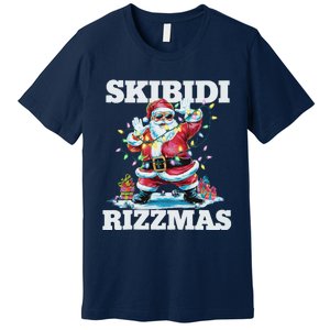 Skibid.I Rizzmaschristmas Santa Rizz Premium T-Shirt