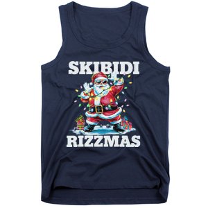 Skibid.I Rizzmaschristmas Santa Rizz Tank Top