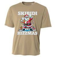 Skibid.I Rizzmaschristmas Santa Rizz Cooling Performance Crew T-Shirt