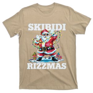 Skibid.I Rizzmaschristmas Santa Rizz T-Shirt