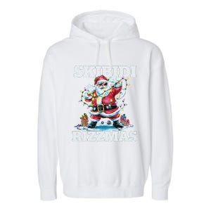 Skibid.I Rizzmaschristmas Santa Rizz Garment-Dyed Fleece Hoodie