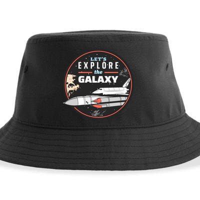 Space Retro Sustainable Bucket Hat