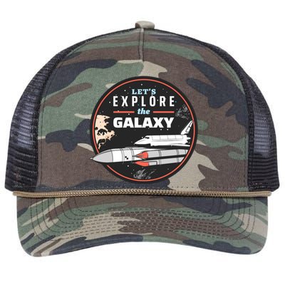 Space Retro Retro Rope Trucker Hat Cap