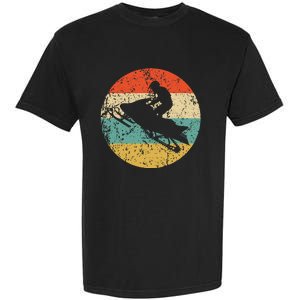 Snowmobile Retro Style Snowmobiling Garment-Dyed Heavyweight T-Shirt