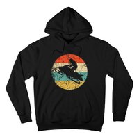 Snowmobile Retro Style Snowmobiling Hoodie