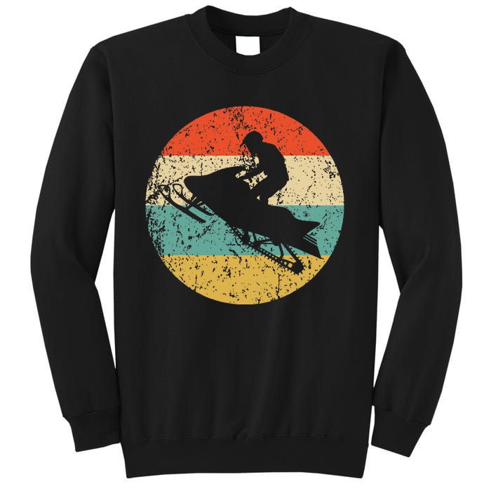 Snowmobile Retro Style Snowmobiling Sweatshirt