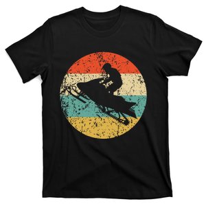 Snowmobile Retro Style Snowmobiling T-Shirt