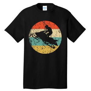 Snowmobile Retro Style Snowmobiling Tall T-Shirt