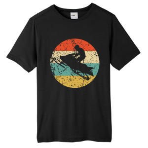 Snowmobile Retro Style Snowmobiling Tall Fusion ChromaSoft Performance T-Shirt