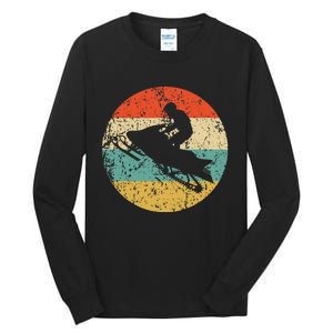 Snowmobile Retro Style Snowmobiling Tall Long Sleeve T-Shirt